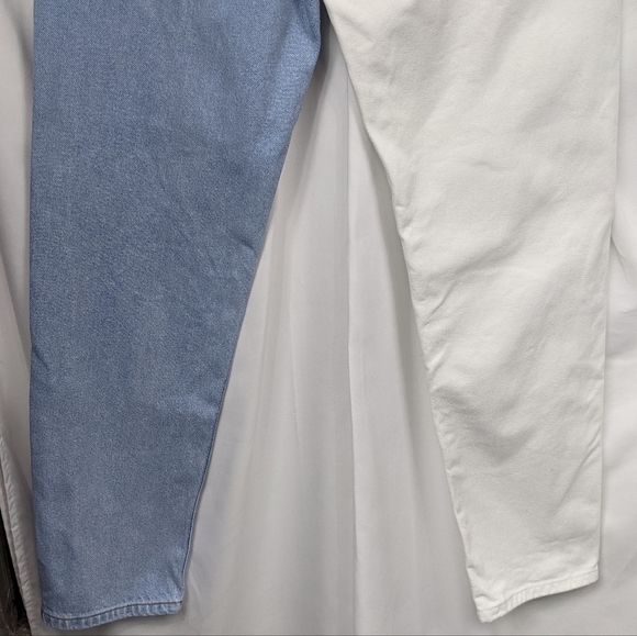 Adika Two Tone Mom Jeans Sz M - Picture 10 of 12